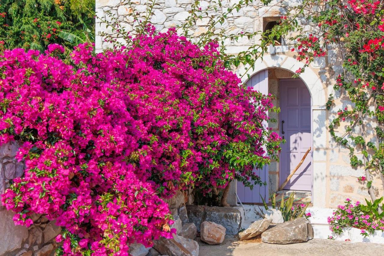 Iliana'S House - Spacious Cave House In The Center Of Areopolis Appartement Buitenkant foto